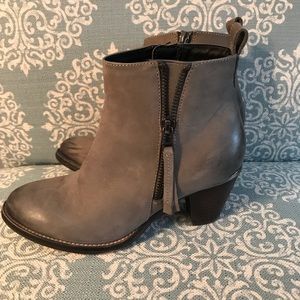 Like New Steve Madden Grey/Taupe Ankle Booties